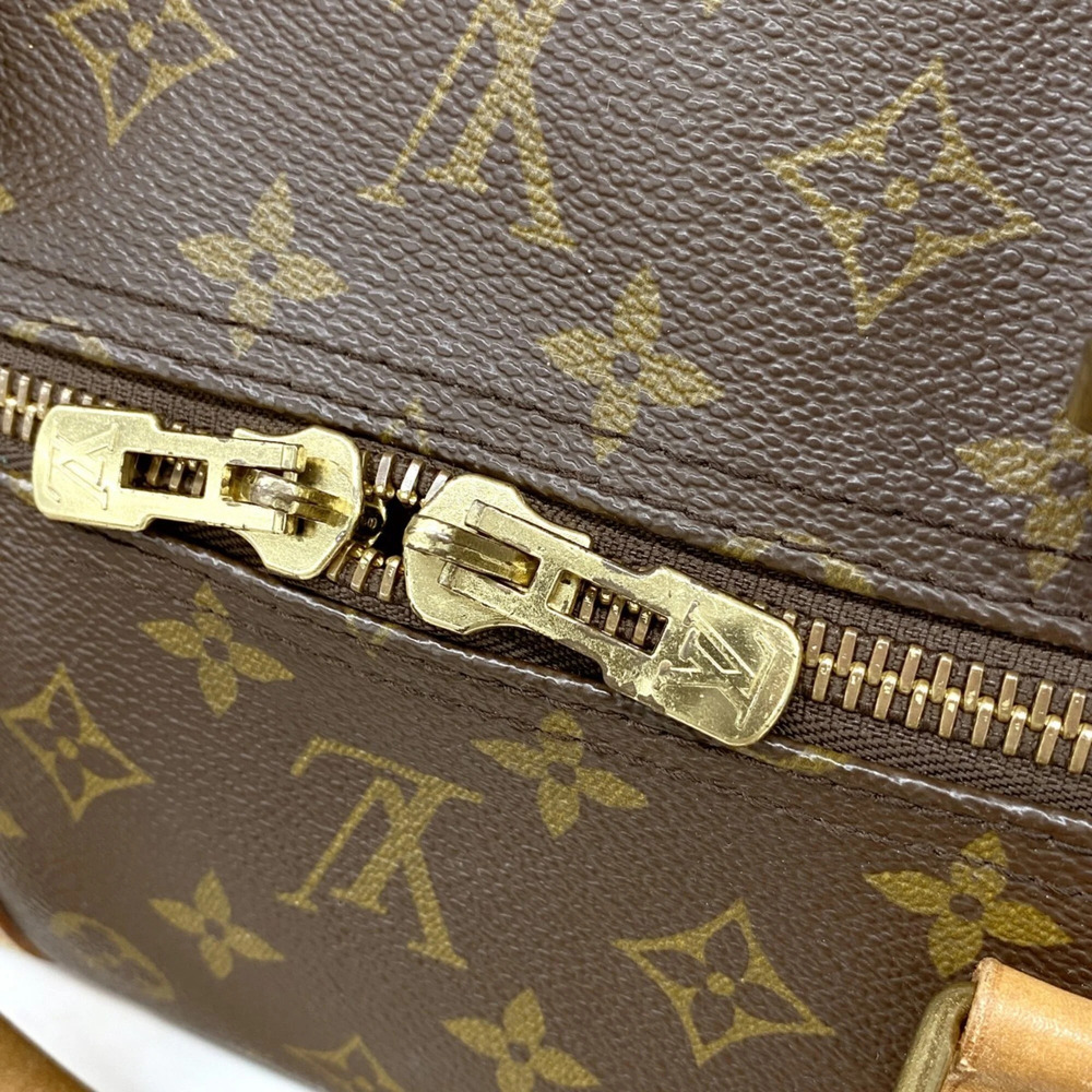 LOUIS VUITTON Brown Monogram Keepall 60 Boston Bag - Picture 9 of 12